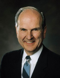 Mormon apostle Russell M Nelson