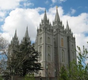 Mormon tempel in Salt Lake City